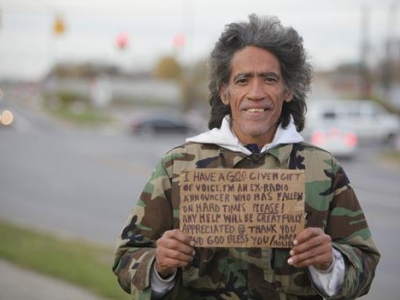 Ted Williams Homeless Golden Voice